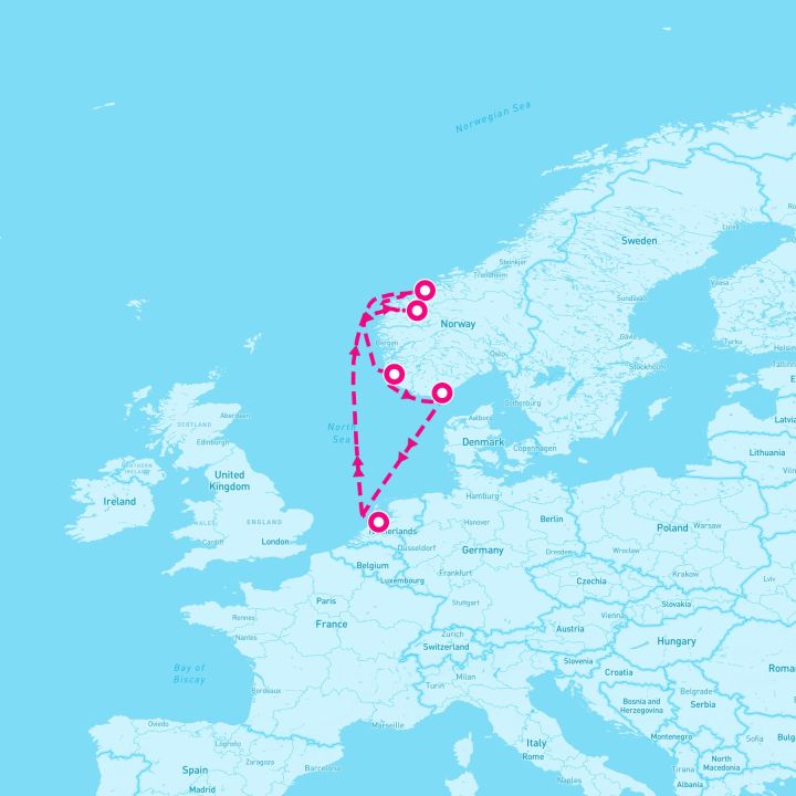 7 Night Norwegian Fjords (Amsterdam Roundtrip)