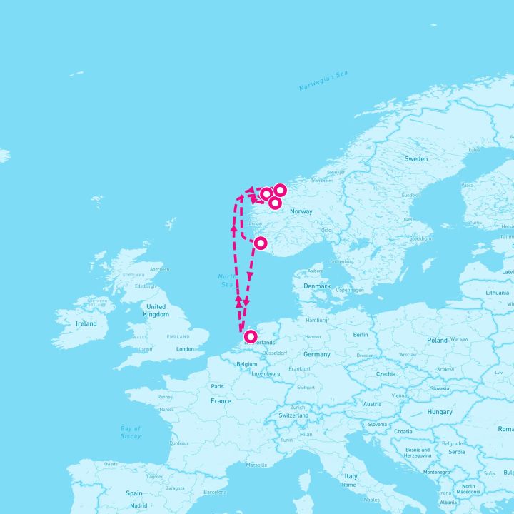 7 Night Norwegian Fjords (Amsterdam Roundtrip)