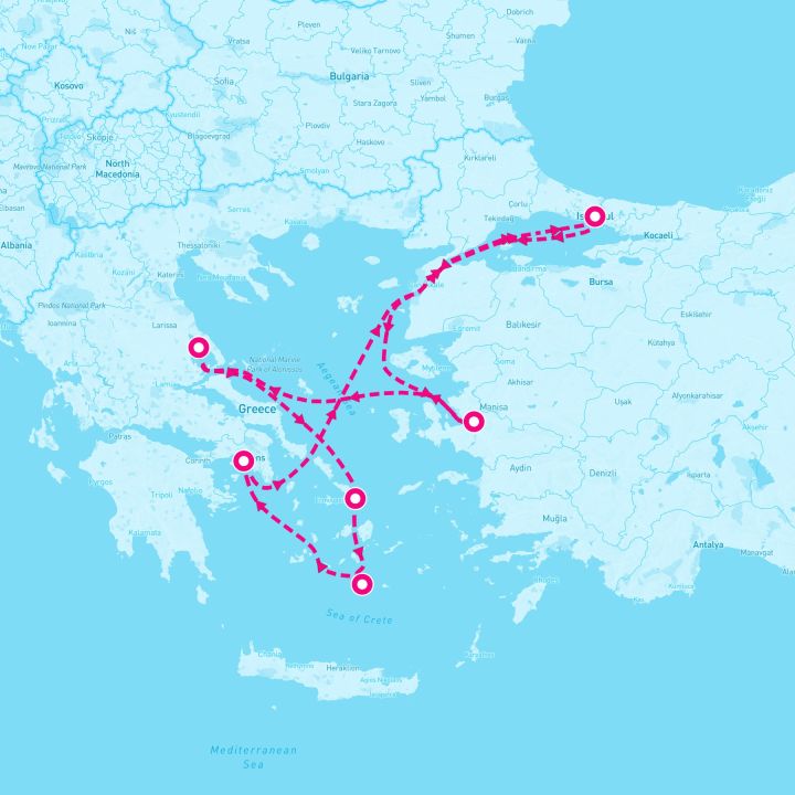 7 Night Eastern Mediterranean (Istanbul Roundtrip)