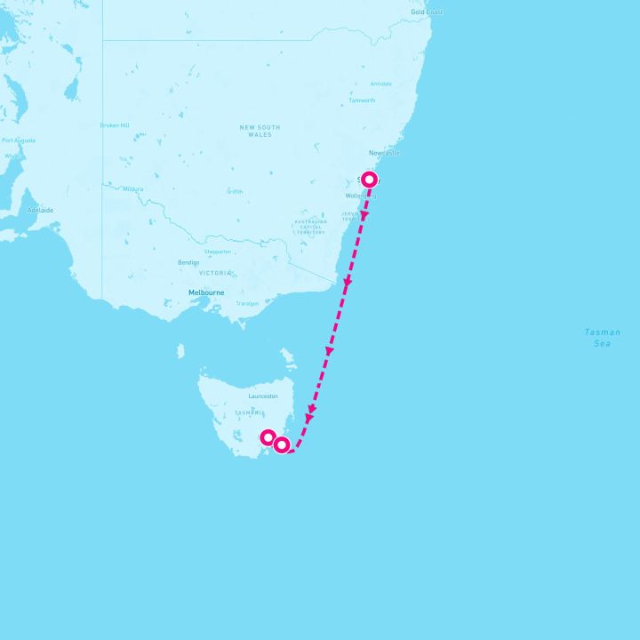3 Night Australia Seacation (Sydney To Hobart)