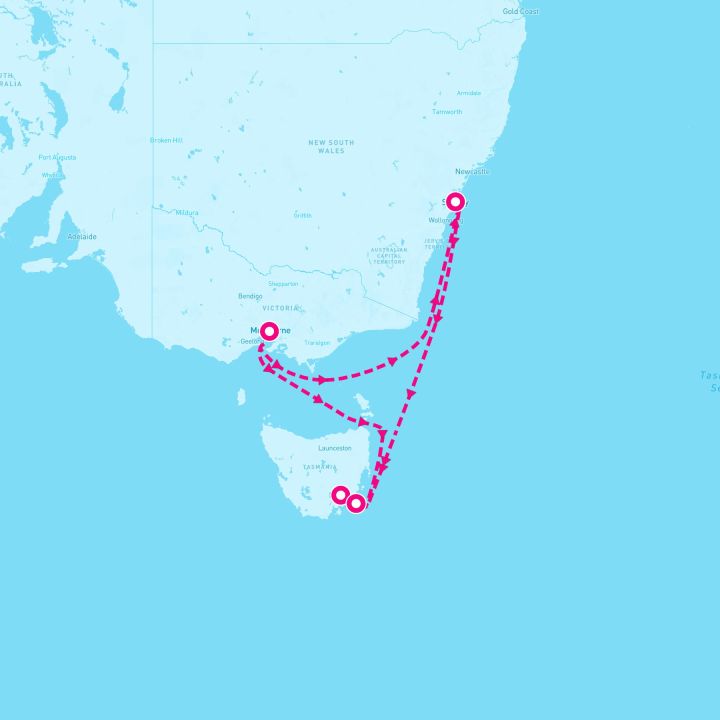 7 Night Tasmania (Sydney Roundtrip)