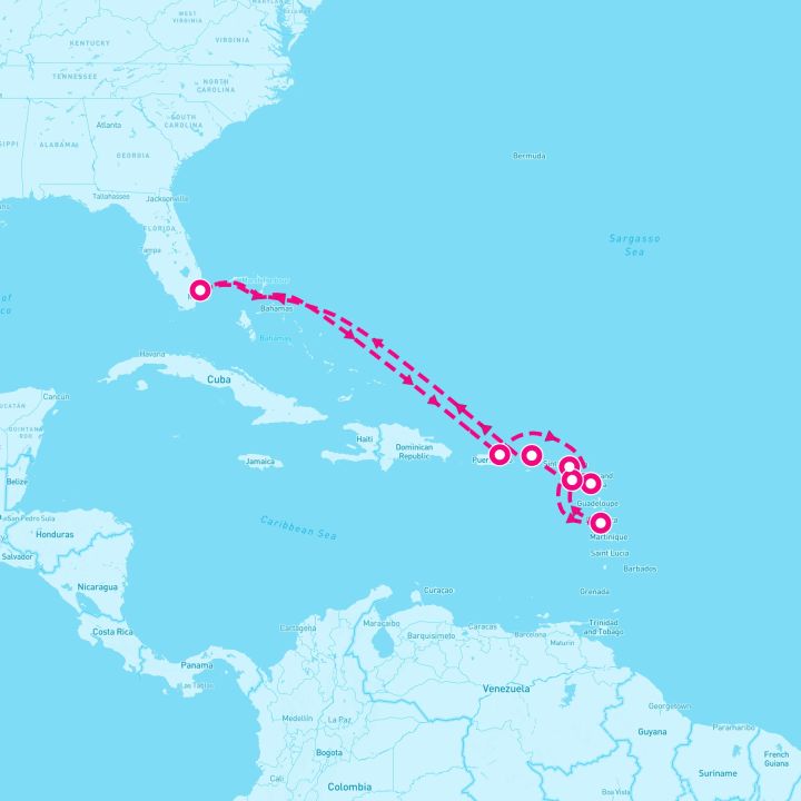 11 Night The Americas & Caribbean (Ft. Lauderdale Roundtrip)