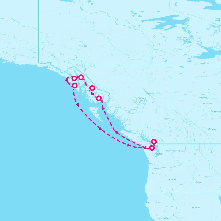 9 Night Alaskan Voyage (Vancouver Roundtrip)