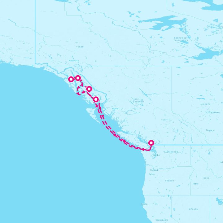 7 Night Alaskan (Vancouver Roundtrip)