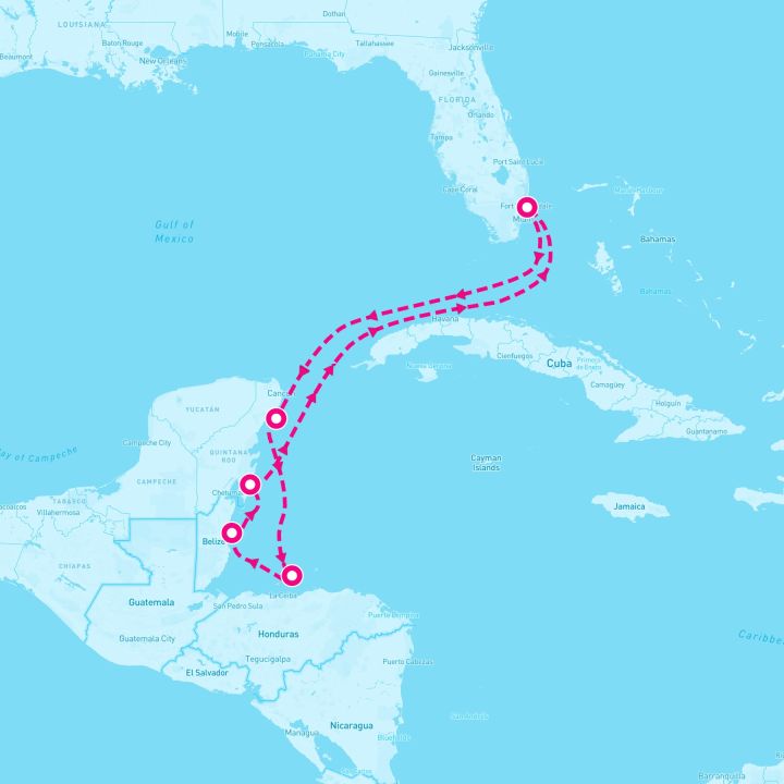 7 Night Western Caribbean With Mexico (Ft. Lauderdale Roundtrip)