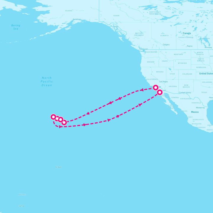 16 Night Hawaiian Islands (Los Angeles Roundtrip)