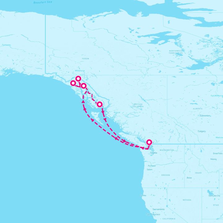 7 Night Inside Passage (Vancouver Roundtrip)