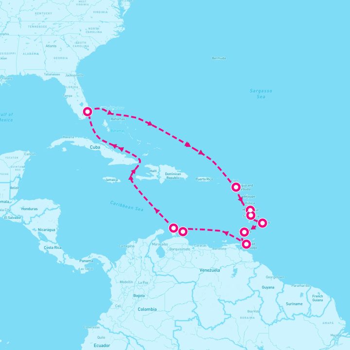 14 Night Caribbean Islander (Ft. Lauderdale Roundtrip)