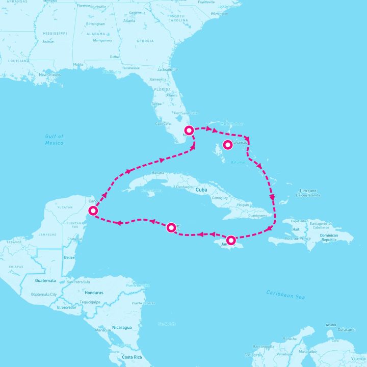 7 Night Western Caribbean: Greater Antilles & Mexico (Ft. Lauderdale Roundtrip)