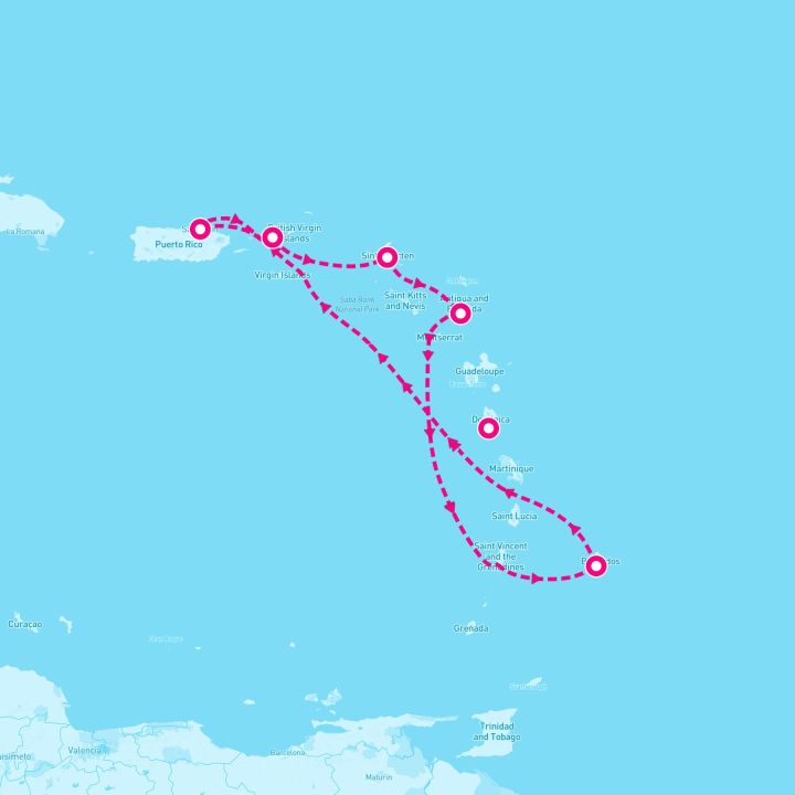7 Night Southern Caribbean With Barbados (San Juan Roundtrip)