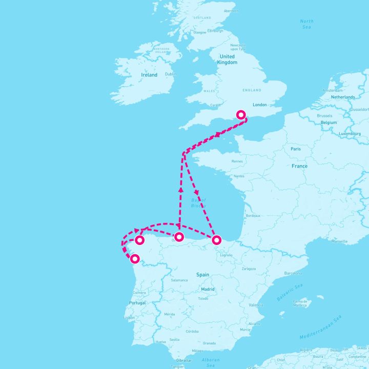 7 Night Northern Spain (Southampton Roundtrip)