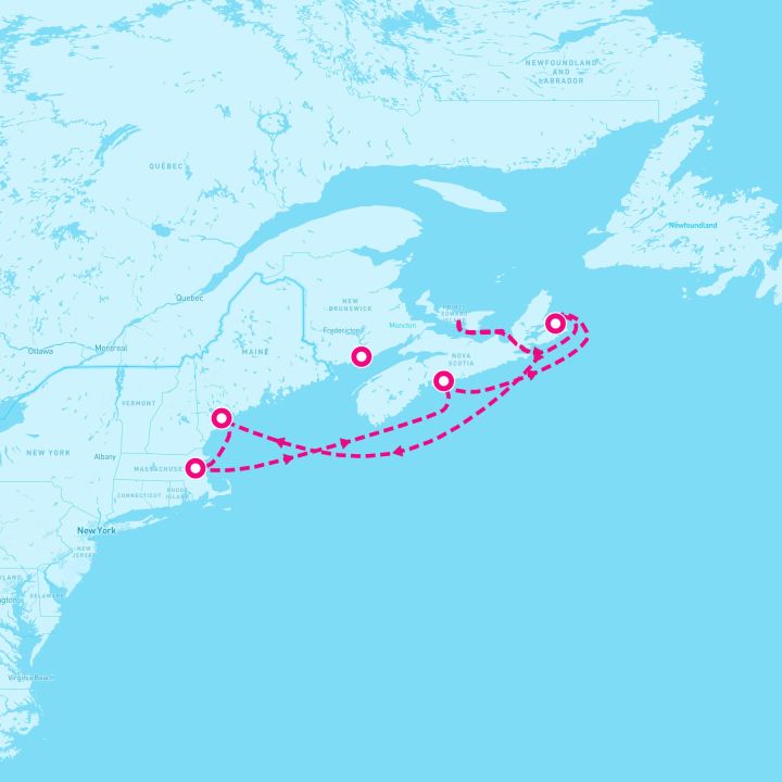 7 Night Canada & New England (Boston Roundtrip)