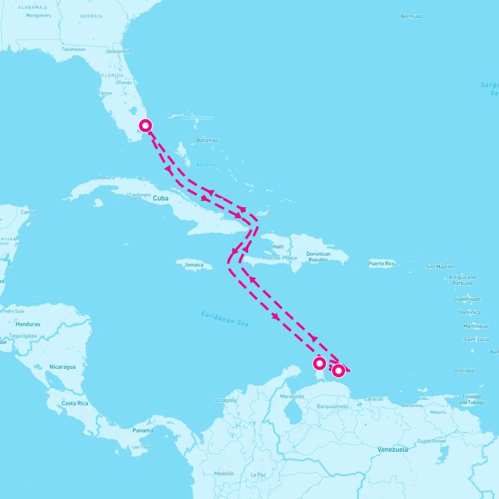 8 Night Southern Caribbean (Ft. Lauderdale Roundtrip)