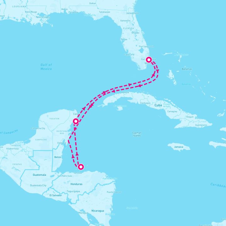 6 Night Western Caribbean With Mexico (Ft. Lauderdale Roundtrip)