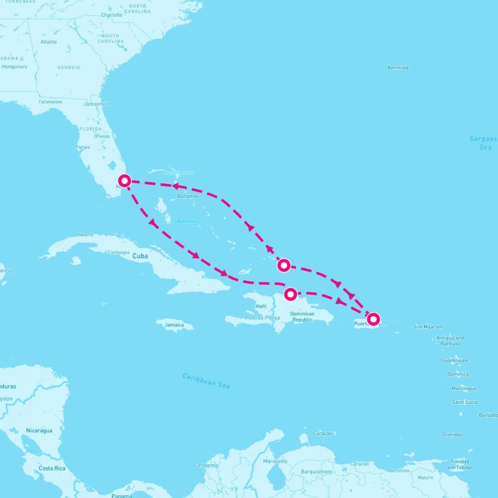 6 Night Eastern Caribbean & Turks And Caicos (Ft. Lauderdale Roundtrip)