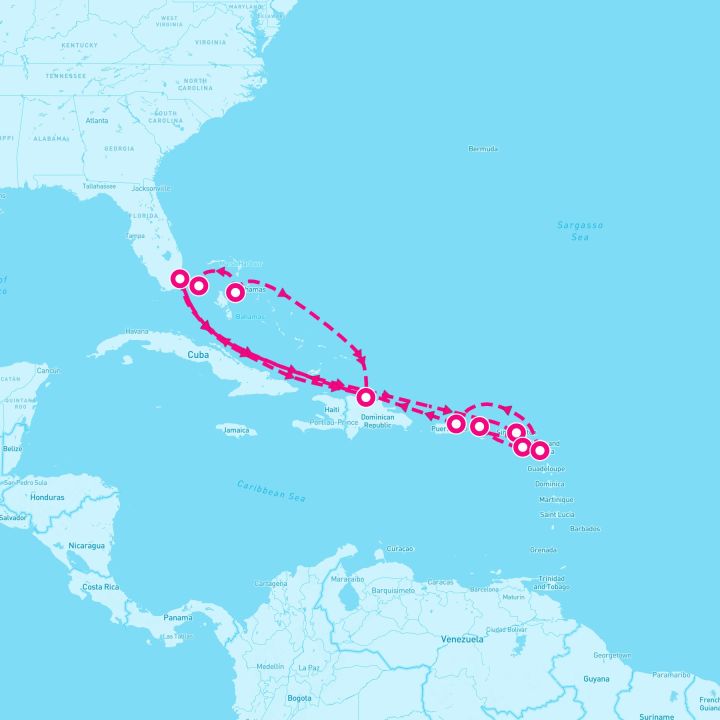 Caribbean from Miami