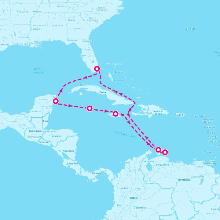 10 Night Caribbean & Bahamas (Miami Roundtrip)