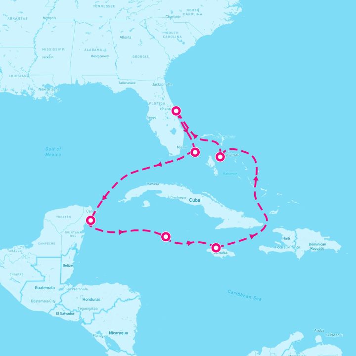 8 Night Caribbean & Bahamas (Port Canaveral Roundtrip)