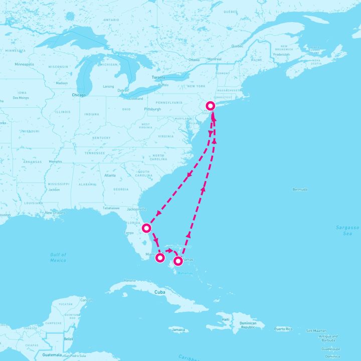 7 Night Bahamas & Florida (New York Roundtrip)