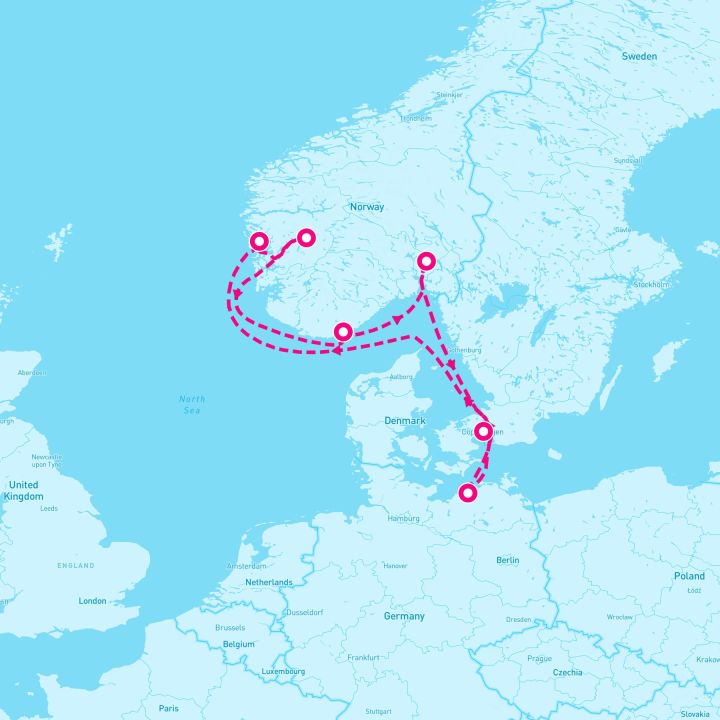7 Night Northern Europe (Copenhagen Roundtrip)