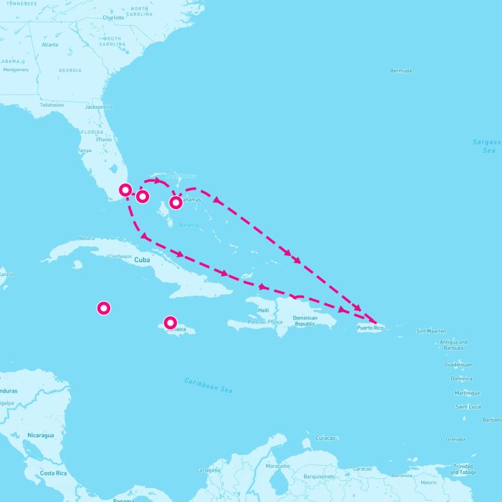 7 Night Western Caribbean & Bahamas (Miami Roundtrip)