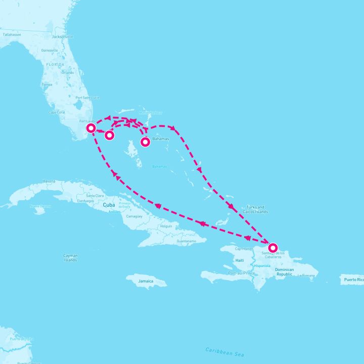 8 Night Caribbean & Bahamas (Miami Roundtrip)