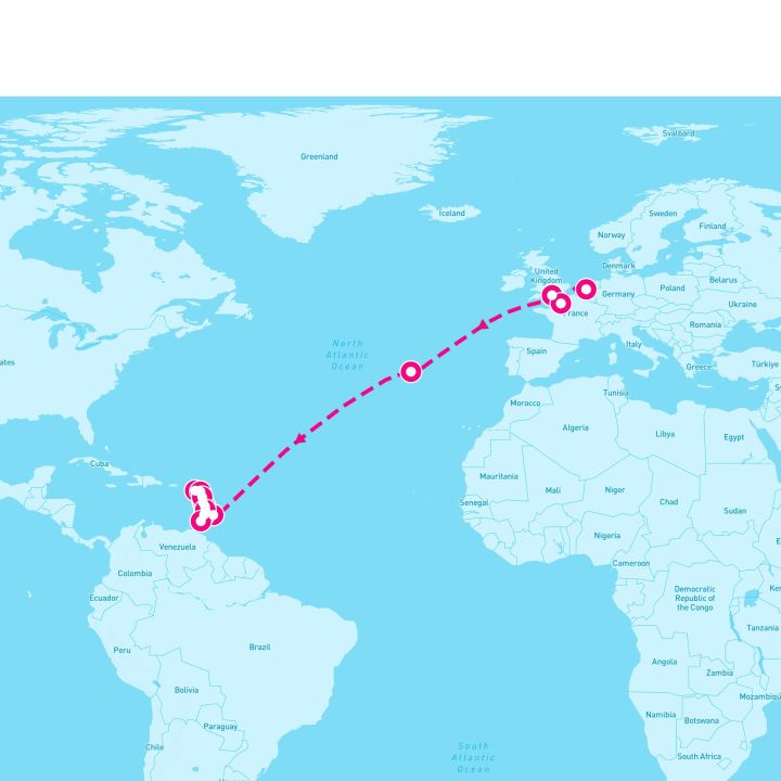 24 Night Msc Grand Voyages (Rotterdam To Fort De France)