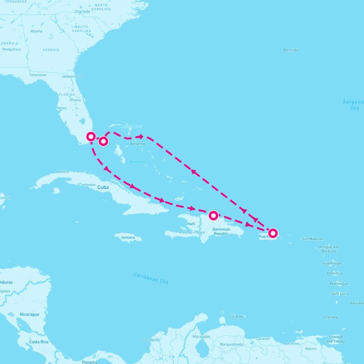 7 Night Caribbean & Bahamas (Miami Roundtrip)