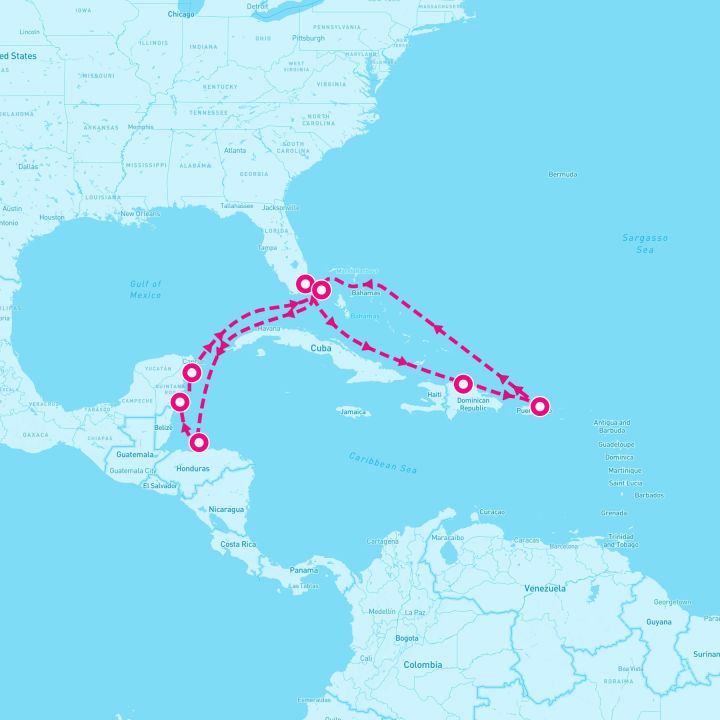 14 Night Caribbean & Bahamas (Miami Roundtrip)