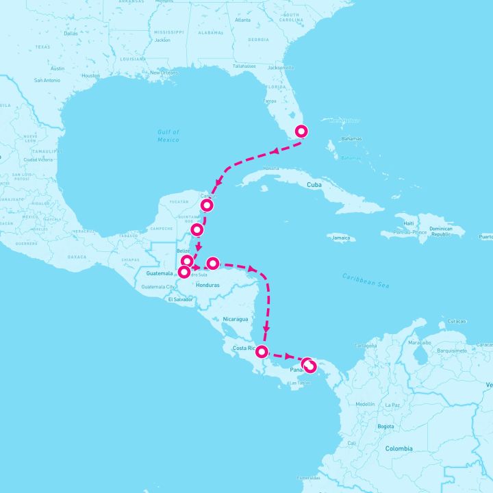 10 Night Passage To Panama (Miami To Panama City)