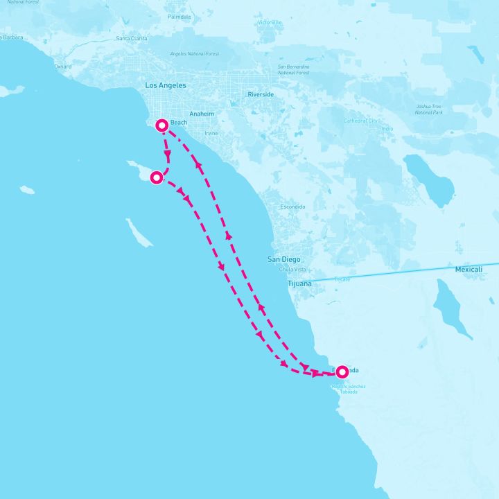 4 Night Catalina & Ensenada (Los Angeles Roundtrip)
