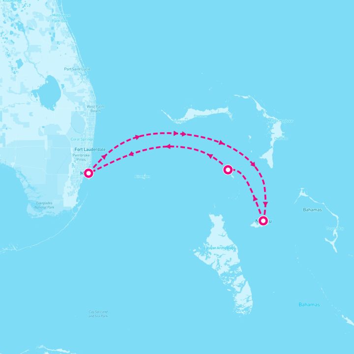 4 Night Bahamas: Great Stirrup Cay & Nassau (Miami Roundtrip)