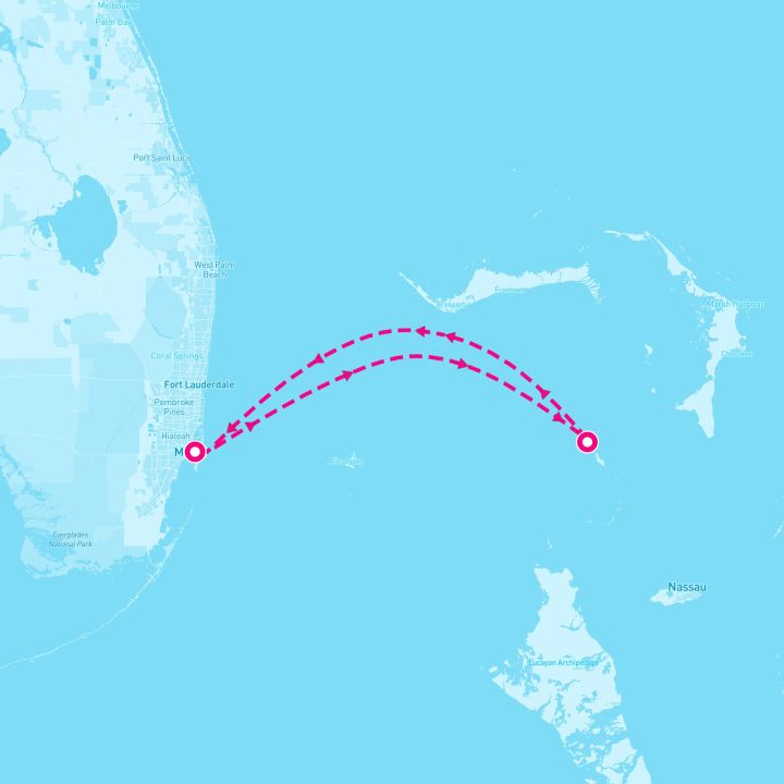 2 Night Bahamas: Great Stirrup Cay (Miami Roundtrip)