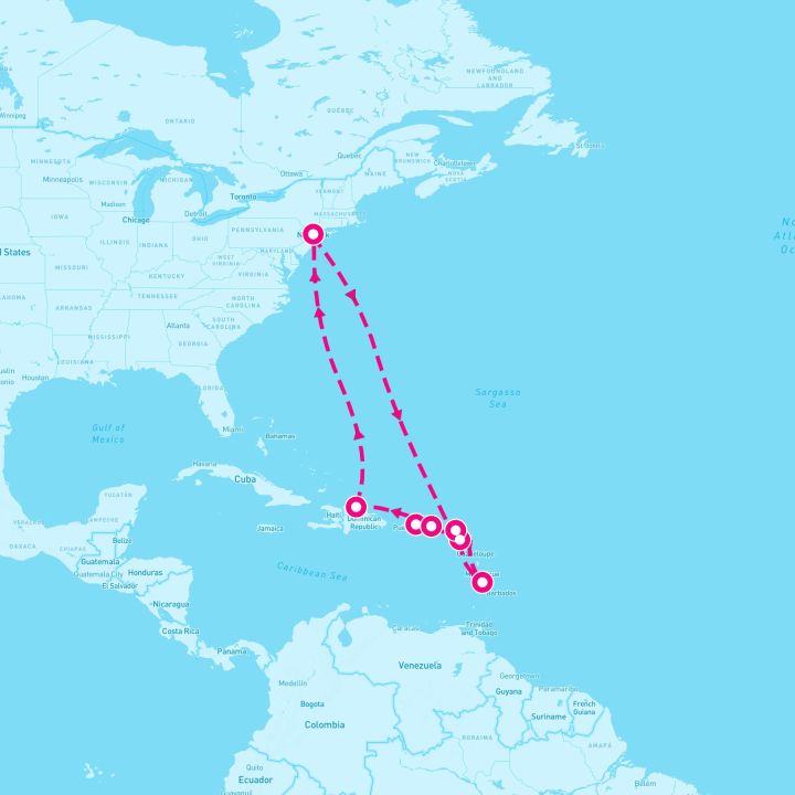 12 Night Eastern Caribbean (New York Roundtrip)