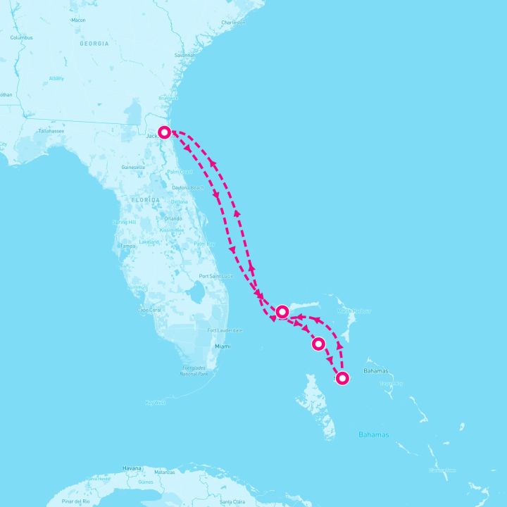 5 Night Bahamas: Great Stirrup Cay & Nassau (Jacksonville Roundtrip)