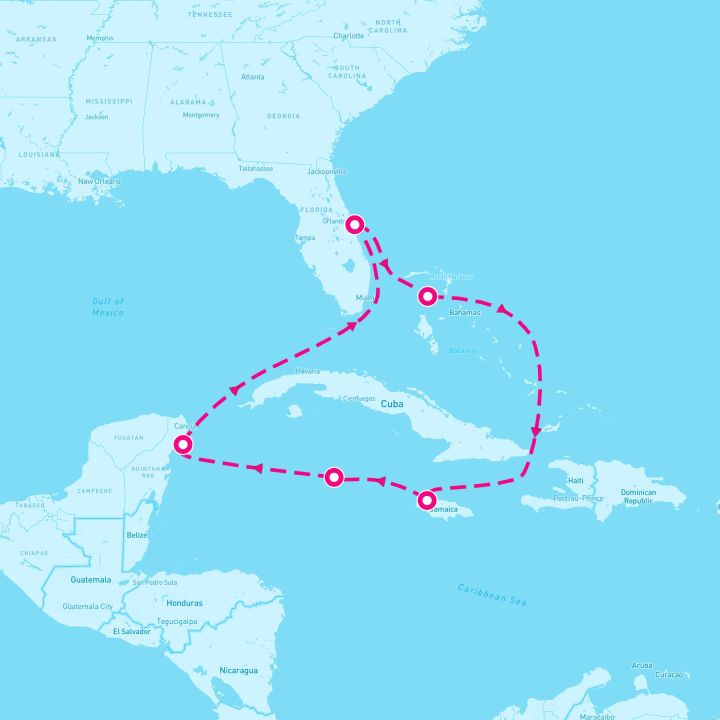7 Night Caribbean: Great Stirrup Cay & Cozumel (Port Canaveral Roundtrip)