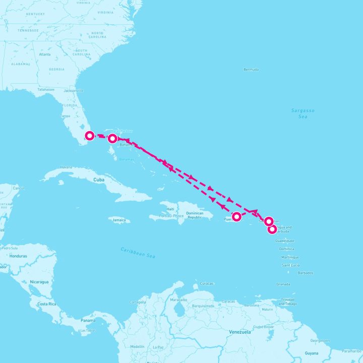 8 Night Eastern Caribbean & Perfect Day (Ft. Lauderdale Roundtrip)