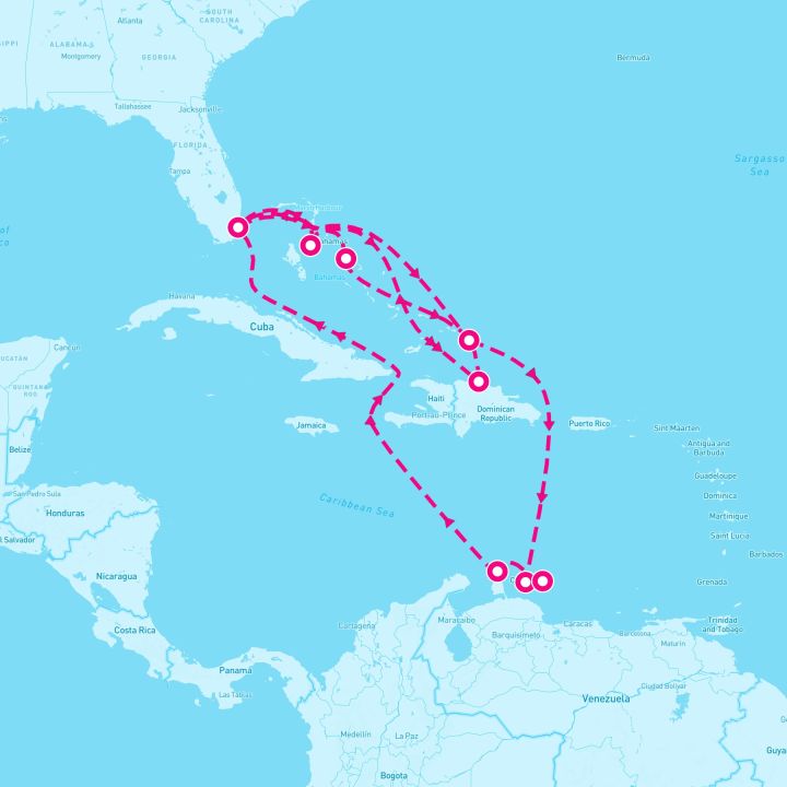 16 Night Caribbean (Miami Roundtrip)