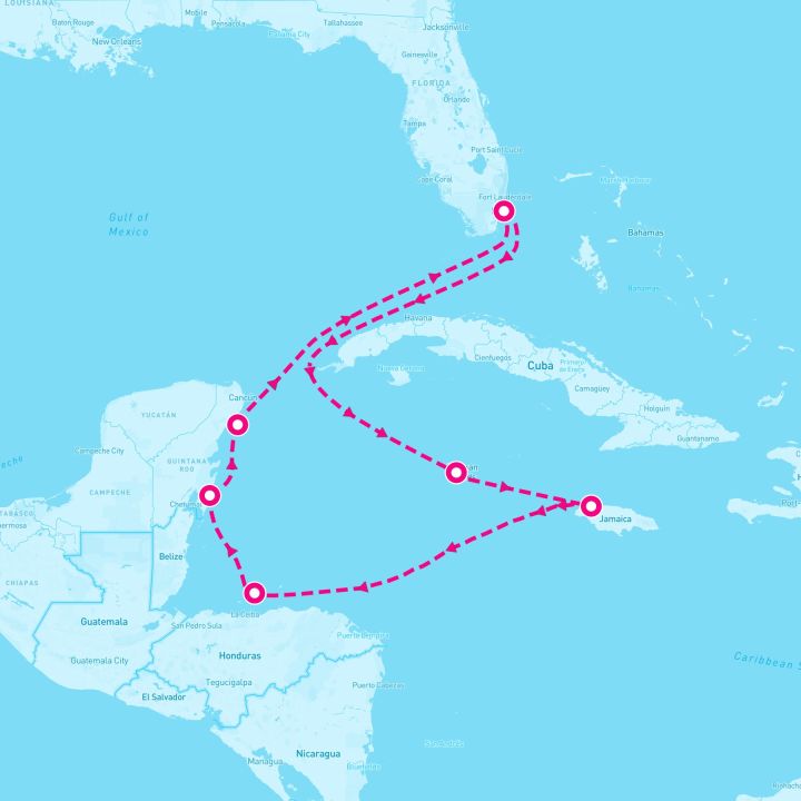 9 Night Western Caribbean (Miami Roundtrip)