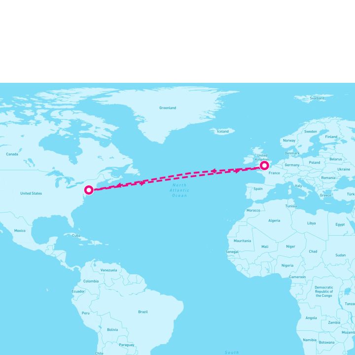 14 Night Roundtrip Transatlantic Crossing (New York Roundtrip)