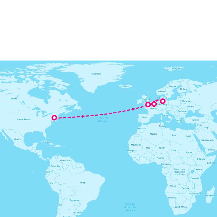 Roundtrip Transatlantic Crossing