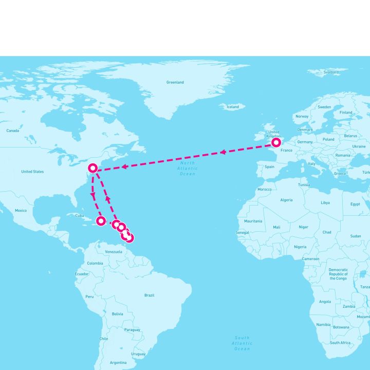 Transatlantic Crossing And Caribbean Celebration