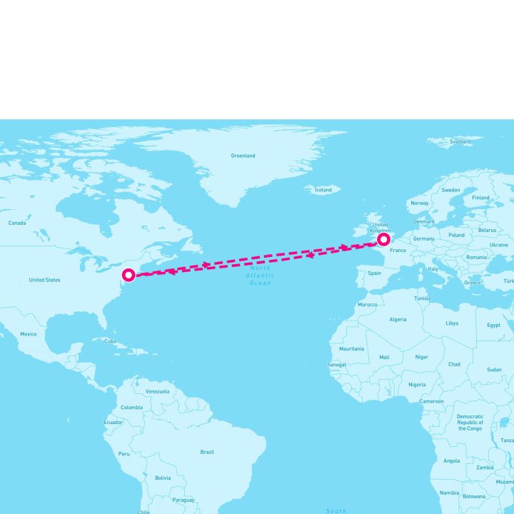 14 Night Roundtrip Transatlantic Crossing (Southampton Roundtrip)