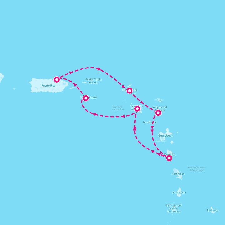 7 Night Southern Caribbean (San Juan Roundtrip)