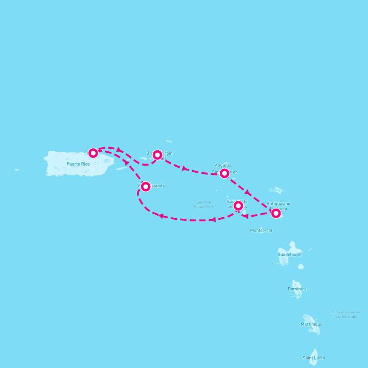7 Night Southern Caribbean (San Juan Roundtrip)