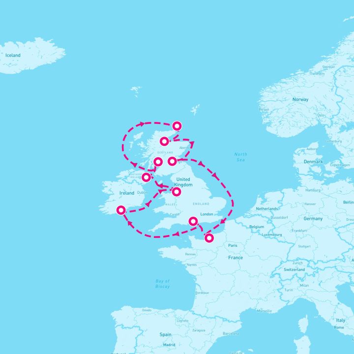 12 Night British Isles (Southampton Roundtrip)