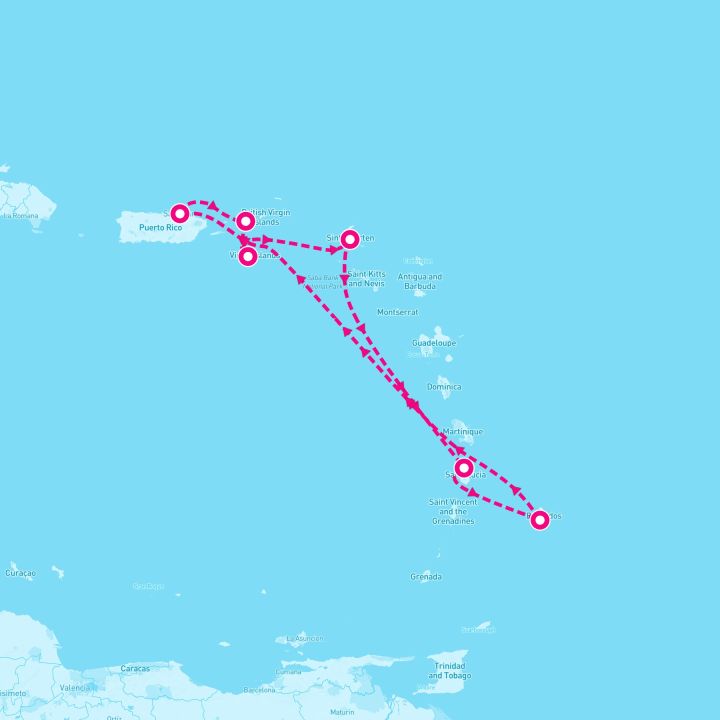 7 Night Southern Caribbean (San Juan Roundtrip)