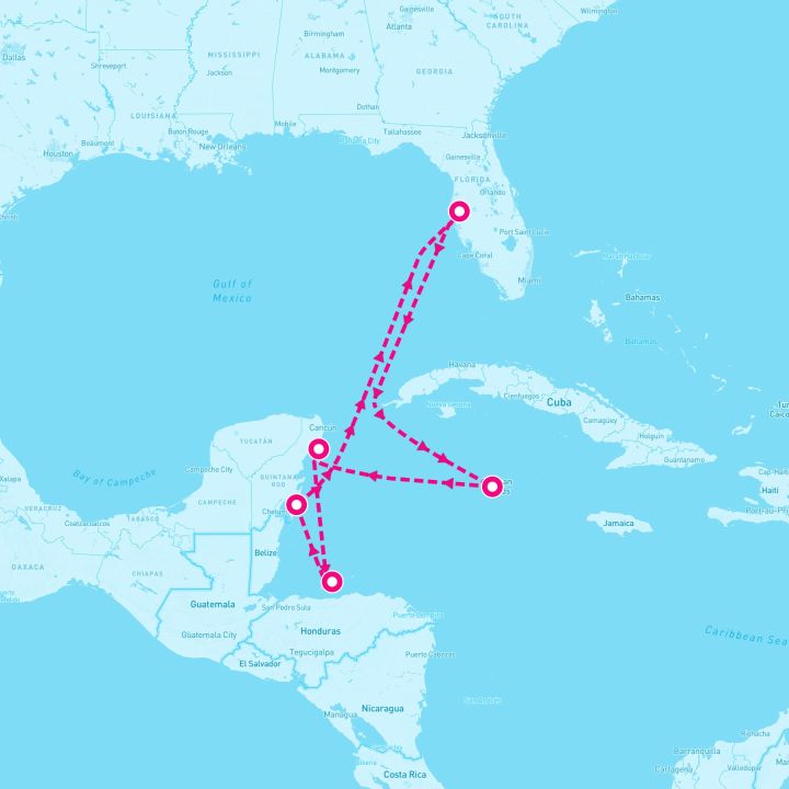 8 Night Western Caribbean (Tampa Roundtrip)