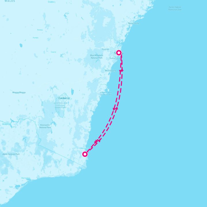 3 Night Sapphire Coast Seacation (Sydney Roundtrip)