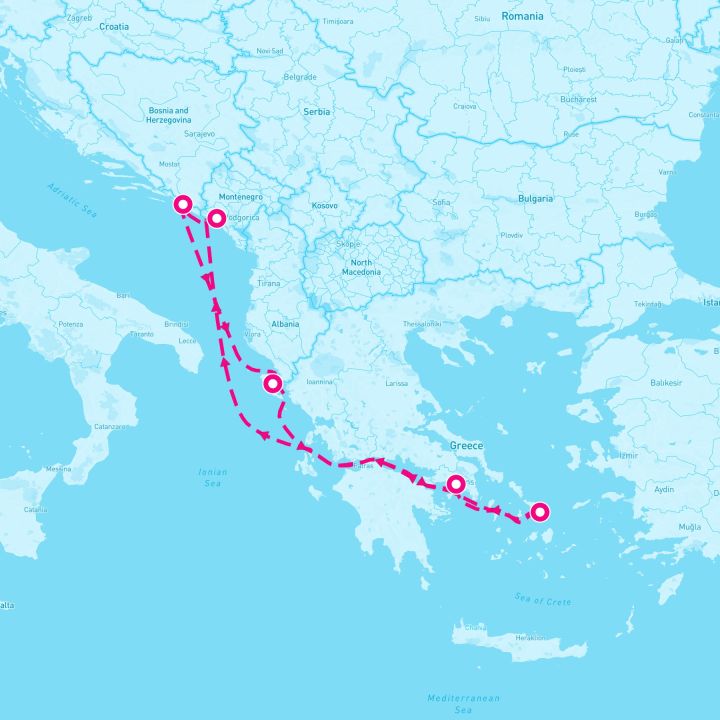 7 Night Corfu Dubrovnik & More (Athens Roundtrip)
